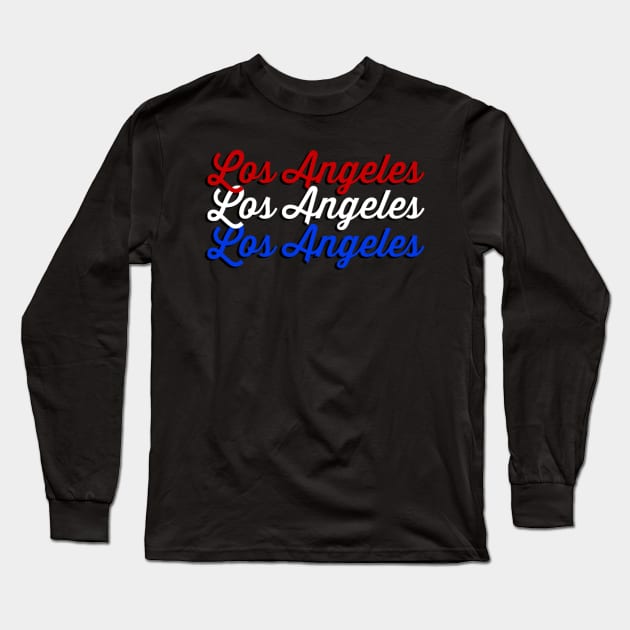 Los Angeles Long Sleeve T-Shirt by xr1s